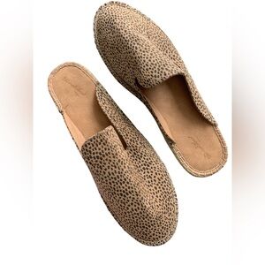 Universal Thread Cheetah Espadrille Mules Animal Print/Size 11